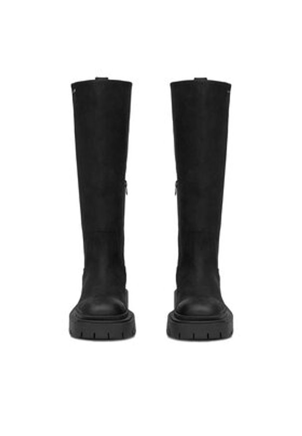 G-Star RAW - G-Star Raw Kozaki CEO-WI34-JOSIA-01 Czarny. Kolor: czarny. Materiał: nubuk, skóra