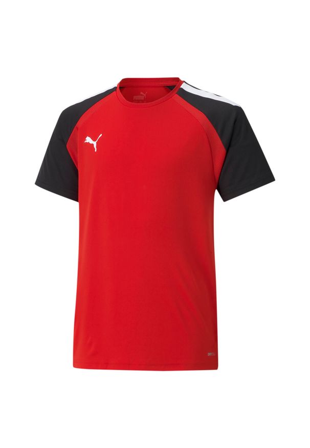 Koszulka dziecięca Puma Team Pacer. Kolor: czerwony, wielokolorowy, czarny. Sport: piłka nożna