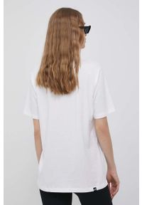Puma t-shirt damski kolor biały. Kolor: biały. Materiał: dzianina. Wzór: aplikacja