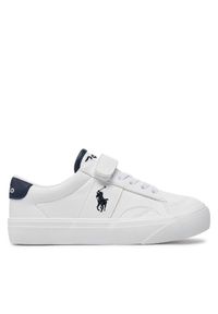 Polo Ralph Lauren Sneakersy RL00566100 C Biały. Kolor: biały. Materiał: skóra #1