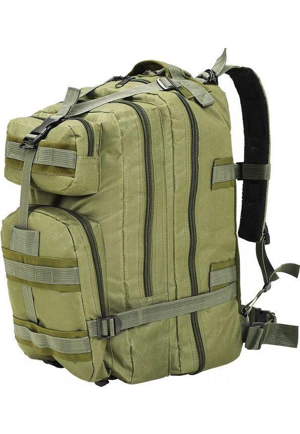 Plecak turystyczny vidaXL Wojskowy 65 l (91382). Styl: militarny