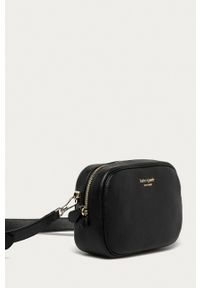 Kate Spade Torebka skórzana kolor czarny. Kolor: czarny. Materiał: skórzane. Rodzaj torebki: na ramię #3