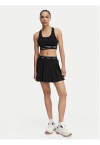 Guess Spódnica plisowana V6GD11 W1802 Czarny Regular Fit. Kolor: czarny. Materiał: syntetyk #4