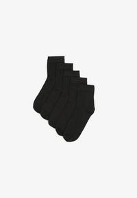 Born2be - 5-Pack Czarnych Skarpet Dianiala. Kolor: czarny. Materiał: elastan, bawełna. Wzór: jednolity