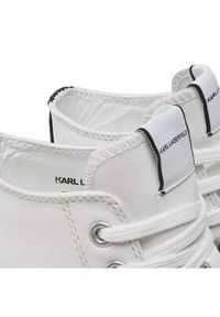 Karl Lagerfeld - KARL LAGERFELD Trampki KL60355N Biały. Kolor: biały. Materiał: skóra #6