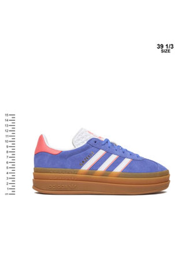 Adidas - adidas Sneakersy Gazelle Bold J IH6454 Fioletowy. Kolor: fioletowy. Materiał: zamsz, skóra. Model: Adidas Gazelle