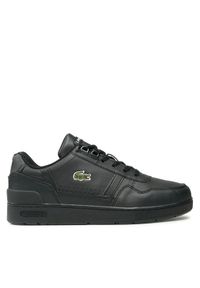 Lacoste Sneakersy T- Clip 744SUJ0007 Czarny. Kolor: czarny. Materiał: skóra