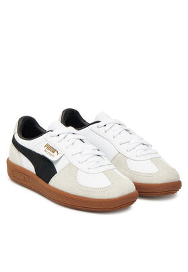 Puma Sneakersy Palermo Lth Jr 397275 01 Biały. Kolor: biały. Materiał: skóra