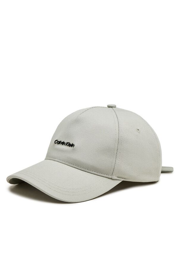 Calvin Klein Czapka z daszkiem Elevated Softs K60K611905 Szary. Kolor: szary. Materiał: materiał