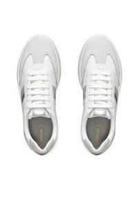 Geox Sneakersy D Meleda D55UGB 05422 C1352 Biały. Kolor: biały. Materiał: skóra #4