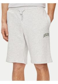 Jack & Jones - Jack&Jones Szorty sportowe Josh 12248833 Biały Comfort Fit. Kolor: biały. Materiał: syntetyk, bawełna. Styl: sportowy