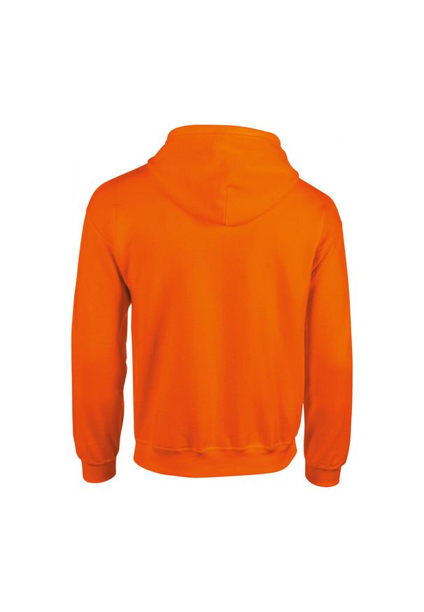 GILDAN - Sweatshirt zapinany na zamek błyskawiczny Gildan Heavy Blend ®. Typ kołnierza: kaptur. Kolor: pomarańczowy