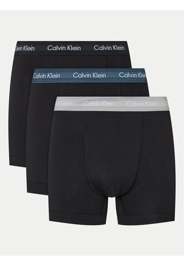 Calvin Klein Underwear Komplet 3 par bokserek 0000U2662G Kolorowy. Materiał: bawełna. Wzór: kolorowy