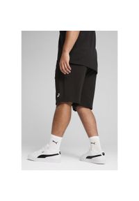 Puma - Męskie szorty Essentials 10" z logo No. 1 z dżerseju PUMA Black. Kolor: czarny. Materiał: jersey