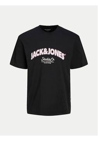 Jack & Jones - Jack&Jones Komplet 2 t-shirtów Bronx 12271571 Czarny Relaxed Fit. Kolor: czarny. Materiał: bawełna #5