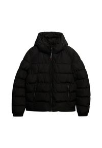 Kurtka puchowa Superdry Sports. Okazja: na co dzień. Kolor: czarny. Materiał: puch. Styl: casual, sportowy #1