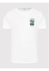 Levi's® T-Shirt 16143-0617 Biały Regular Fit. Kolor: biały. Materiał: bawełna #3