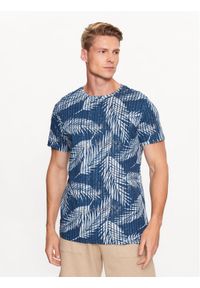 Blend T-Shirt 20715016 Niebieski Regular Fit. Kolor: niebieski. Materiał: bawełna