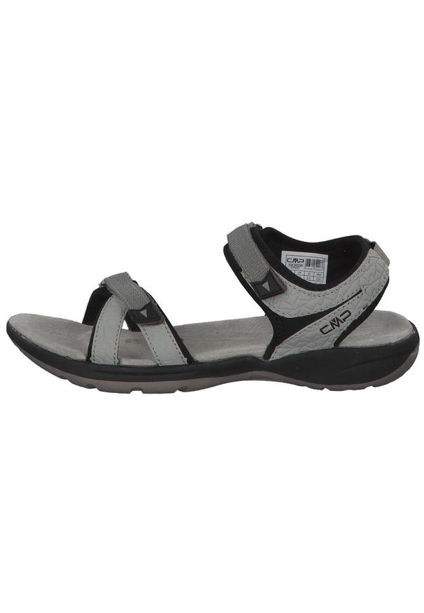 Sandały sportowe damskie CMP ADIB. Kolor: wielokolorowy, szary, czarny. Materiał: skóra. Sport: turystyka piesza