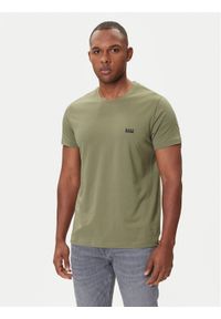 BOSS T-Shirt T-Shirtrn 365 50531401 Zielony Regular Fit. Kolor: zielony. Materiał: bawełna