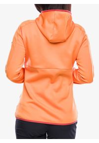 Polar damski Vaude Valsorda Fleece Hoody. Kolor: pomarańczowy. Materiał: polar