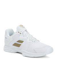 Buty do tenisa męskie Babolat 22 SFX3 All Court Wimbledon. Kolor: biały. Sport: tenis