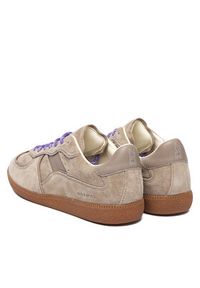 Nokwol Sneakersy August Beżowy. Kolor: beżowy. Materiał: skóra, zamsz #4