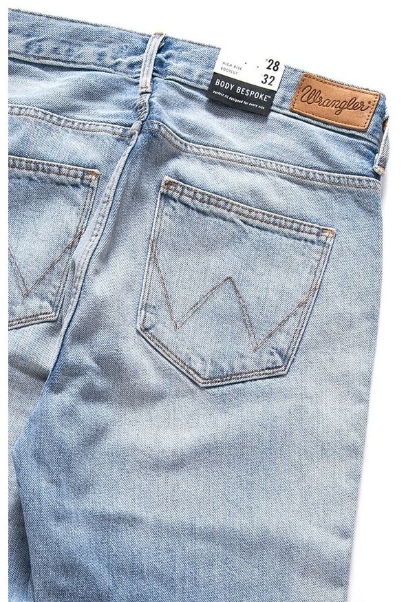 Wrangler - WRANGLER HIGH BOOTCUT FIJI W27UFH127 112128182. Stan: podwyższony