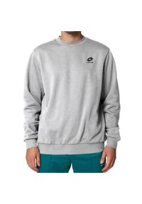 LOTTO - Bluza męska sportowa Lotto HIGH-RISE MELANGE. Kolor: szary