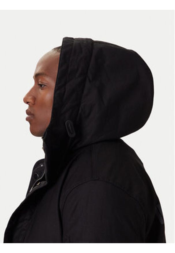 Alpha Industries Parka Studio M-51 Fishtail 258112 Czarny Regular Fit. Kolor: czarny. Materiał: syntetyk