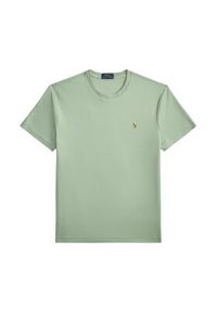Polo Ralph Lauren T-Shirt 710740727505 Zielony jasny Regular Fit. Typ kołnierza: polo. Kolor: zielony. Materiał: bawełna #7