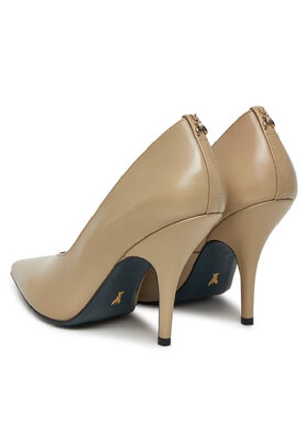 Patrizia Pepe Szpilki 8Z0032/L048 Beżowy. Kolor: beżowy. Materiał: skóra. Obcas: na szpilce