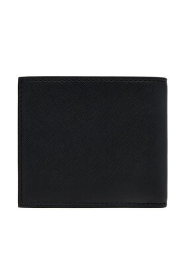 BOSS Duży Portfel Męski 50536710 Czarny. Kolor: czarny. Materiał: skóra