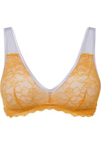 bonprix - Biustonosz bralette bez fiszbinów. Kolor: pomarańczowy #1