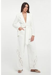 Twinset Milano - Jeansy damskie z haftem TWINSET. Wzór: haft #1