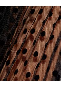 ZIMMERMANN - Czarna sukienka w delikatne kropki. Kolor: czarny. Wzór: kropki. Styl: elegancki. Długość: midi #3