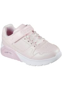 skechers - Adidasy Skechers Uno Lite 2.0-chic Shimmer, Dzieci. Okazja: na uczelnię. Kolor: różowy. Materiał: skóra ekologiczna, materiał. Model: Skechers Sport. Sport: joga i pilates