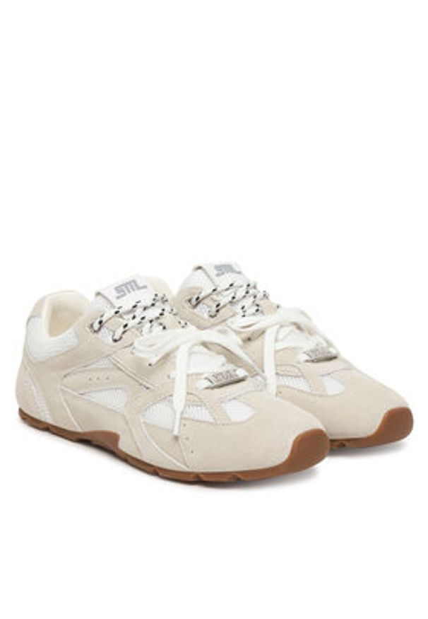 Steve Madden Sneakersy Asiel 11005159 Biały. Kolor: biały. Materiał: zamsz, skóra