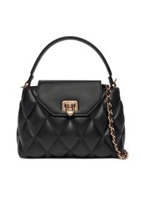 Aldo Torebka Triraderr 14143923 Czarny. Kolor: czarny. Materiał: skórzane