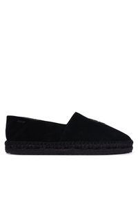 Hugo - HUGO Espadryle Sannes Slon SD 50563325 Czarny. Kolor: czarny. Materiał: zamsz, skóra #1