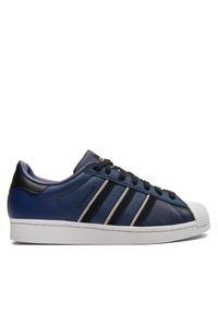Adidas - Sneakersy adidas. Kolor: niebieski. Model: Adidas Superstar #1
