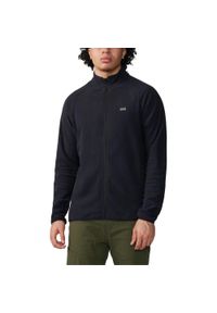 MOUNTAIN HARDWEAR - Sweter Męski Mountain Hardwear Microchill FZ. Kolor: czarny. Materiał: polar. Sezon: zima, wiosna. Sport: turystyka piesza