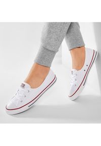 Converse Trampki Ctas Ballet Lace Slip 566774C Biały. Kolor: biały. Materiał: materiał #4