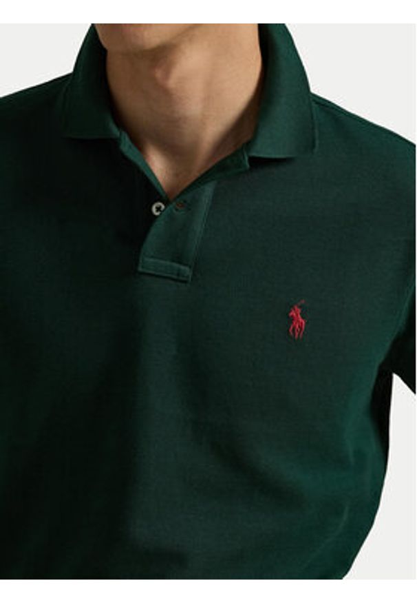 Polo Ralph Lauren Polo Core Replen 710782592 Zielony Custom Slim Fit. Typ kołnierza: polo. Kolor: zielony. Materiał: bawełna