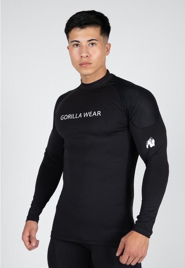 GORILLA WEAR - Lorenzo Performance Długi rękaw - Czarny. Kolor: czarny. Długość rękawa: długi rękaw. Długość: długie. Sport: fitness