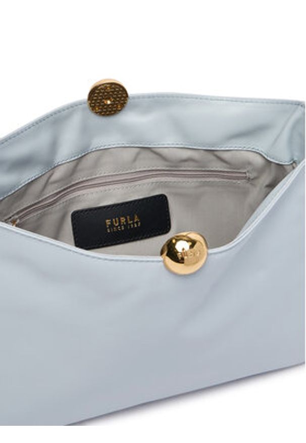 Furla Torebka Sfera M WB01403 BX3168 BG AR300 Błękitny. Kolor: niebieski. Materiał: skórzane