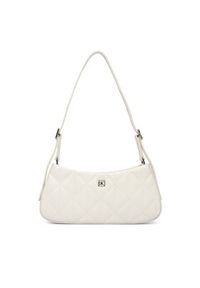 Calvin Klein Torebka Quilted Sm Shoulder Bag LV04F3327G Biały. Kolor: biały. Materiał: skórzane #5