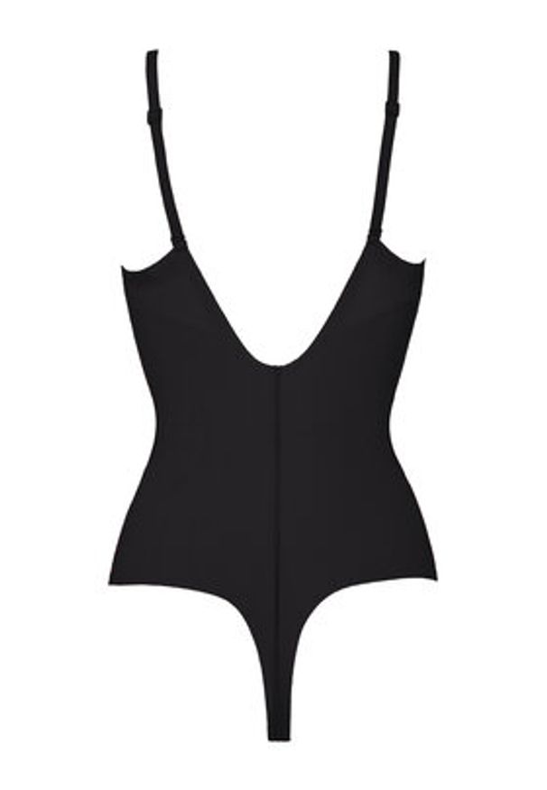 Calvin Klein Underwear Kombinezon modelujący LV00QF8295 Czarny. Kolor: czarny. Materiał: syntetyk