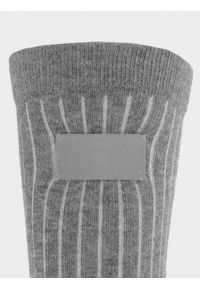outhorn - Skarpetki nad kostkę męskie. Materiał: bawełna, poliester, prążkowany, elastan, poliamid, materiał, włókno. Wzór: aplikacja