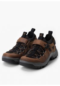 ecco - Buty trekkingowe męskie ECCO OFFROAD M SHOE TEX. Okazja: do pracy, na co dzień, na spacer. Kolor: brązowy. Sport: turystyka piesza